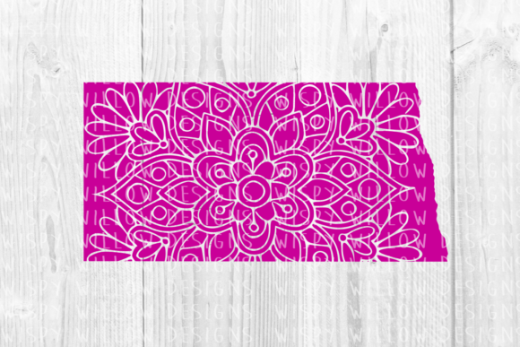 Crafting North Dakota Pride: A Complete Guide to the Floral Mandala State Cut File