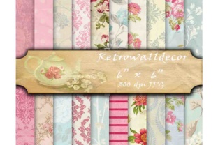 Evaluating Floral Digital Papers 6 for Mixed-Media and Small-Format Projects