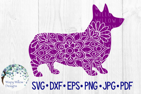 Evaluating the Corgi Floral Mandala Zentangle Asset for Creative Projects
