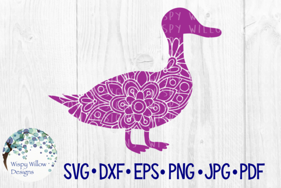 Evaluating the Duck Floral Mandala Design for Creative Projects
