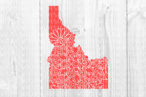 Evaluating the Idaho ID Floral Mandala State Cut File for Creative Projects