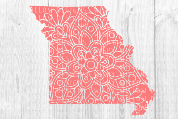 Evaluating the Missouri MO Floral Mandala State Cut File for Creative Projects