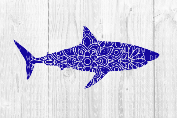 Evaluating the Shark Floral Mandala Animal Design for Professional Creative Projects
