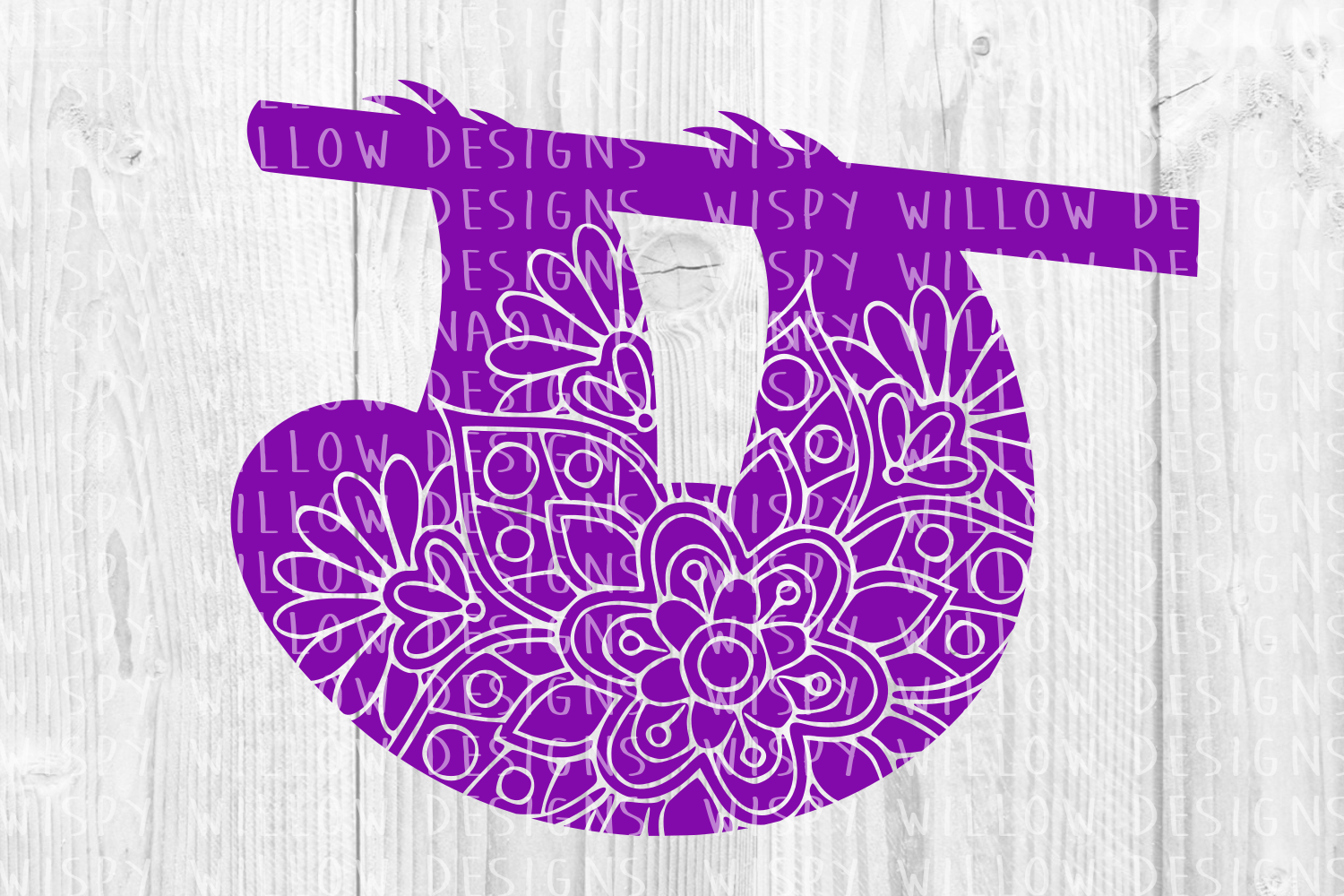 Evaluating the Sloth Floral Mandala Animal Design Asset for Creative Projects