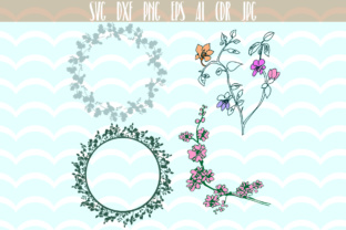 Floral Elements: Hand Painted Vector Assets