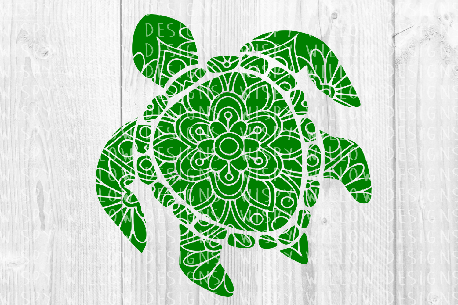 Floral Turtle Mandala Animal: Creative Applications Across Digital and Physical Media