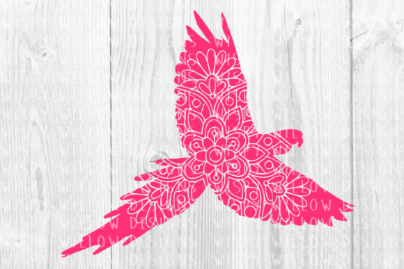 Parrot Floral Mandala Animal Design Guide