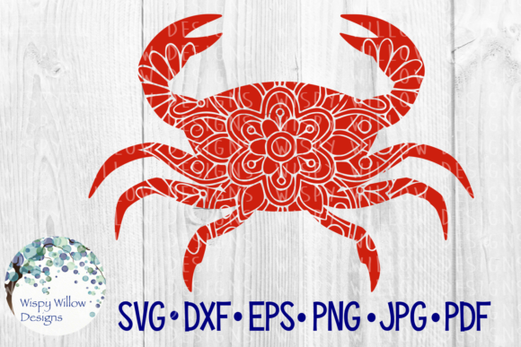 Strategic Application of the Crab Floral Mandala Summer Beach Sea Ocean Nautical Cut File for Creative Business Growth